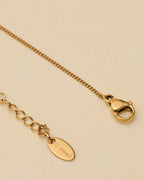 Gilded Pearl Flower Necklace