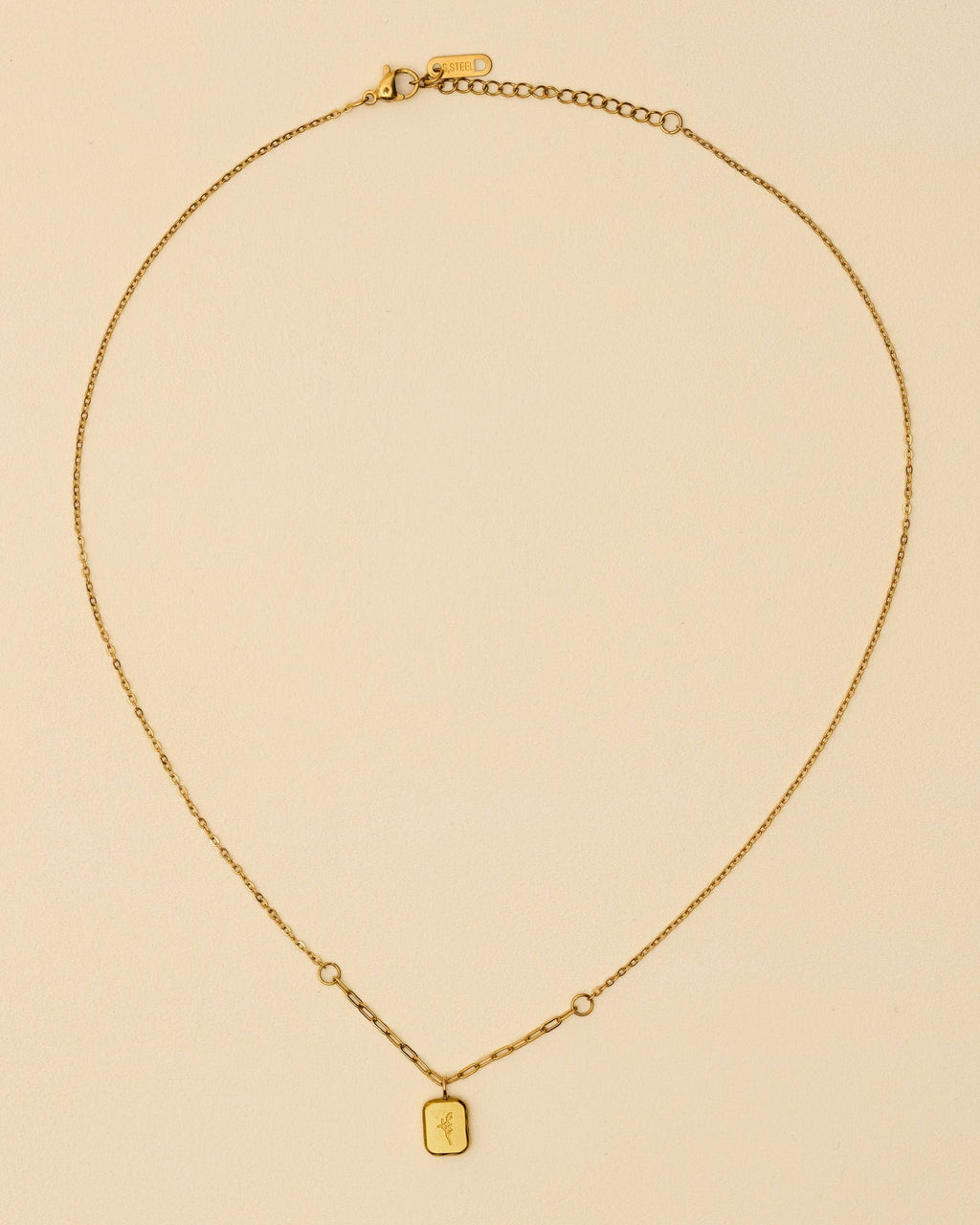 Golden Forever Love Necklace