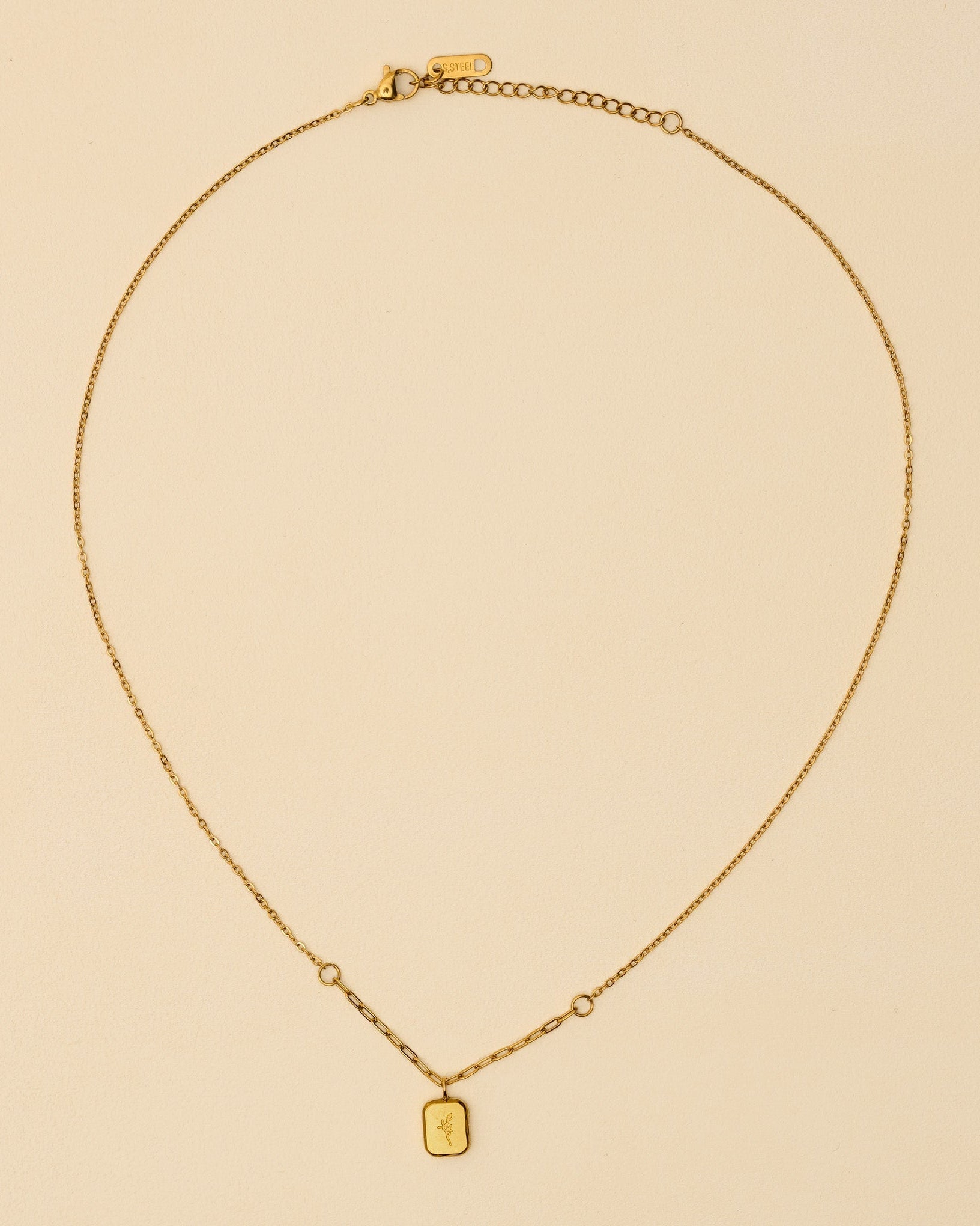 Golden Forever Love Necklace