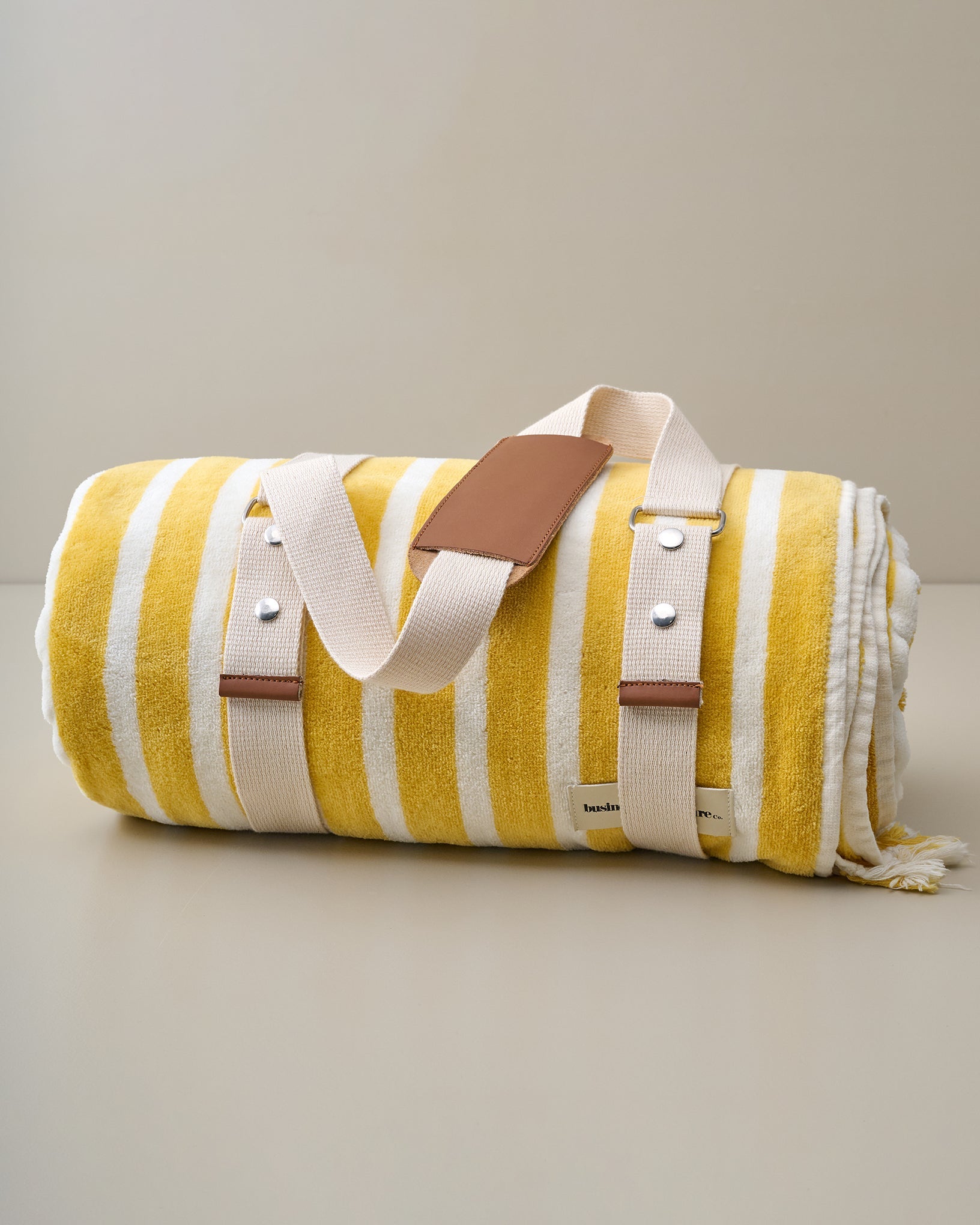 Striped Beach & Picnic Blanket – Monaco Mimosa Outdoor Blanket