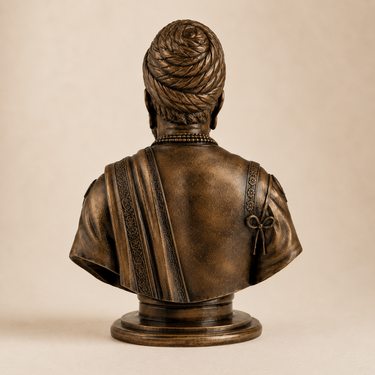 Chhatrapati Heritage Resin Bust Sculpture