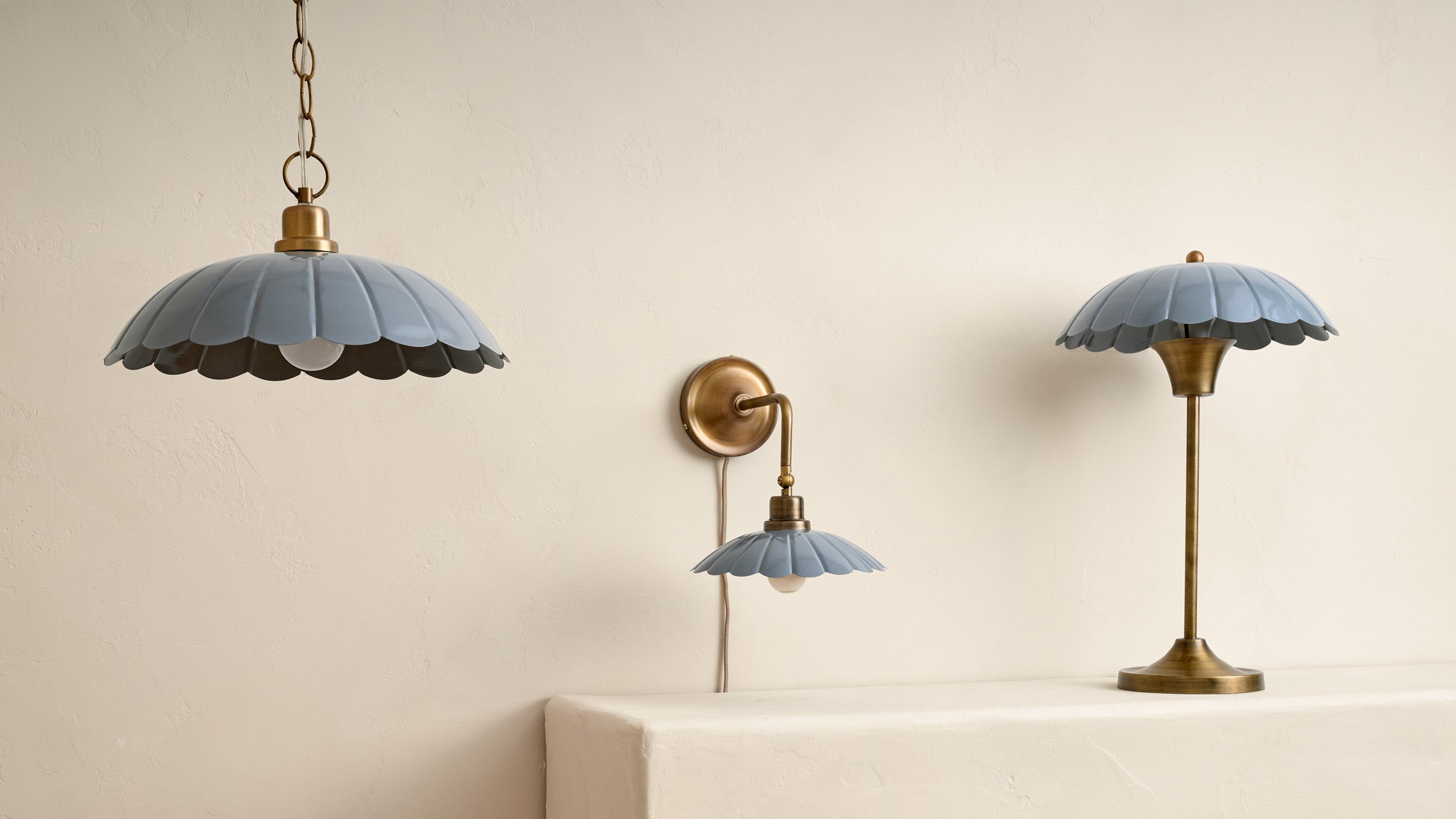 Carolyn Enamel Table Lamp