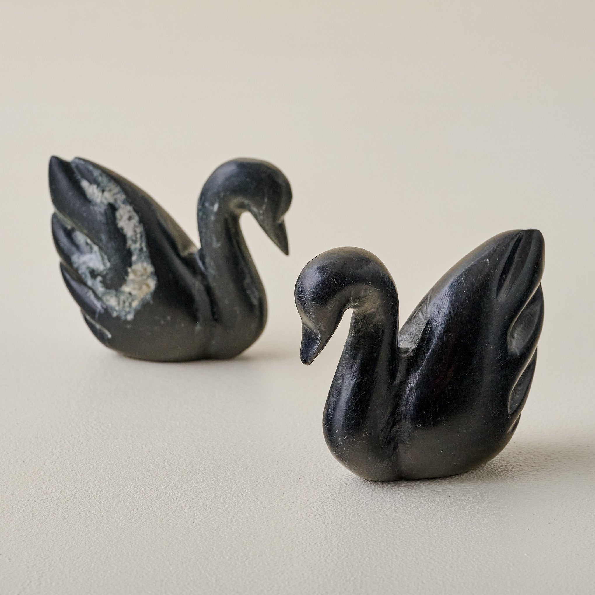 Decorative Marble Swan