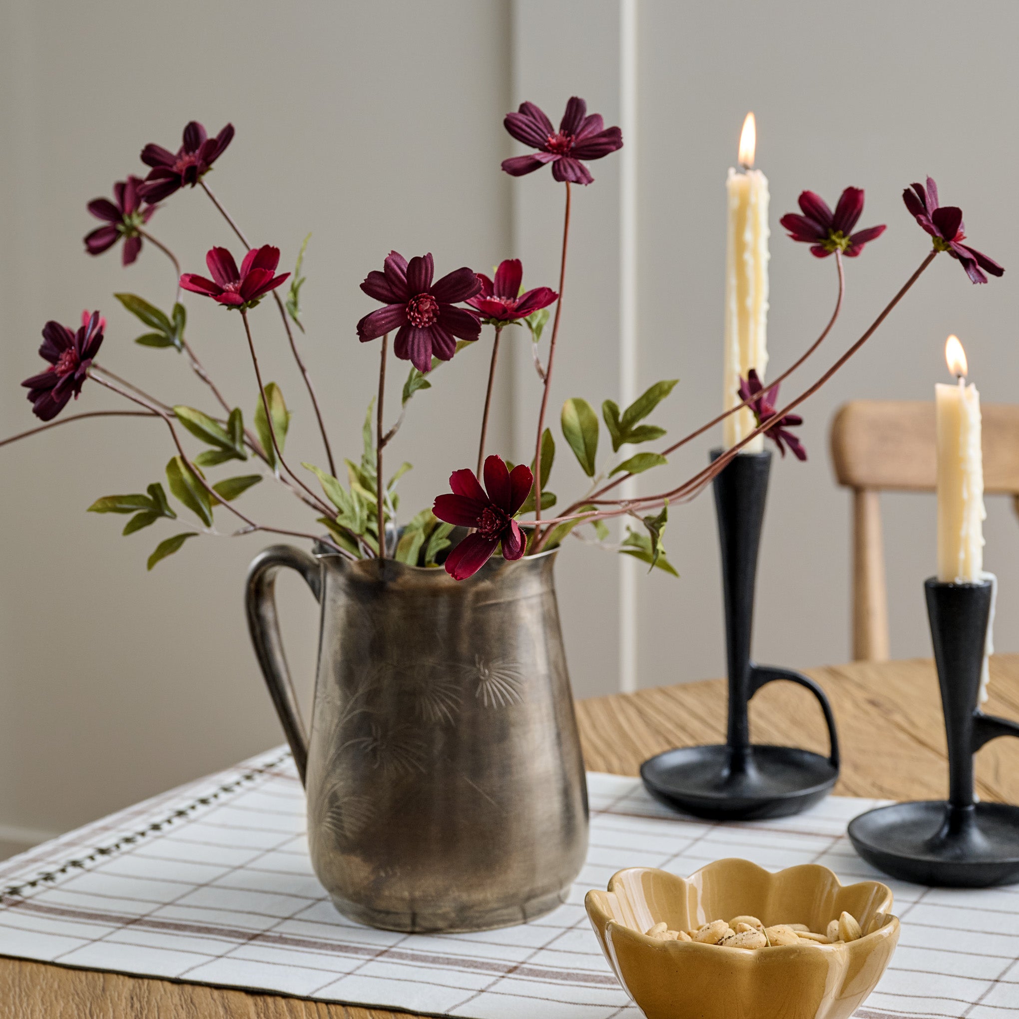 Burgundy Cosmos Stem
