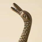 Vintage Inspired Brass Duck Taper Holder