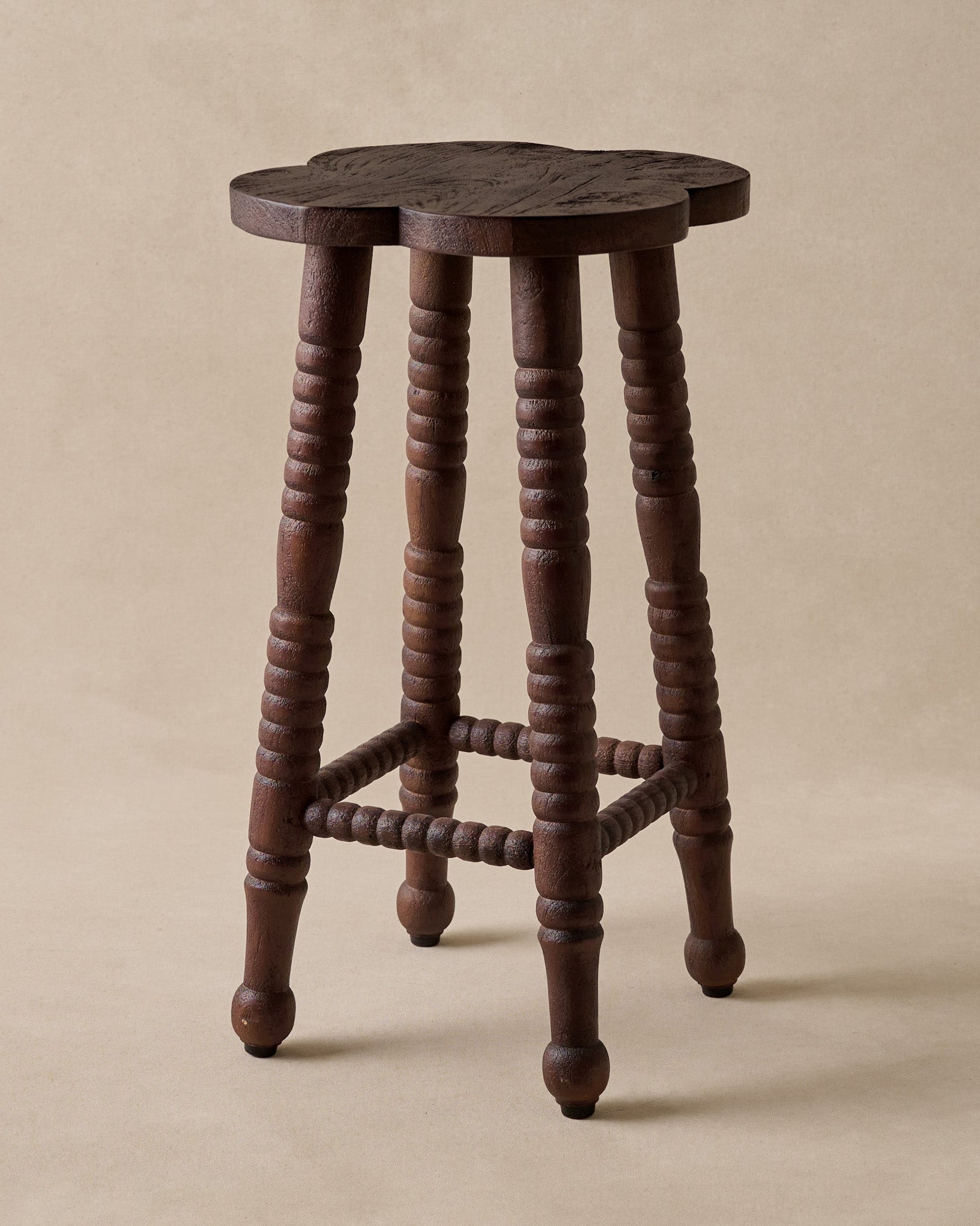 Jude Counter Stool in Dark Wood