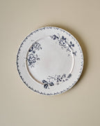Heirloom Garden Navy Floral Plate (Dinner)