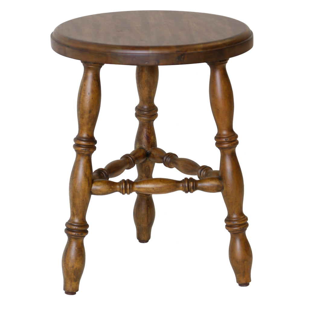 Lavinia Turned Leg Stool (short)