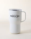 MAGNOLIA TABLE 16 OZ STAINLESS STEEL WHITE ROAM