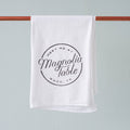 magnolia table restaurant branded tea towel