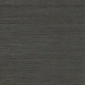 woven charcoal and golden grass strand textured wallpaper