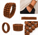 5 Mukhi Rudraksha Bracelet – Natural Panchmukhi Rudraksha Beads