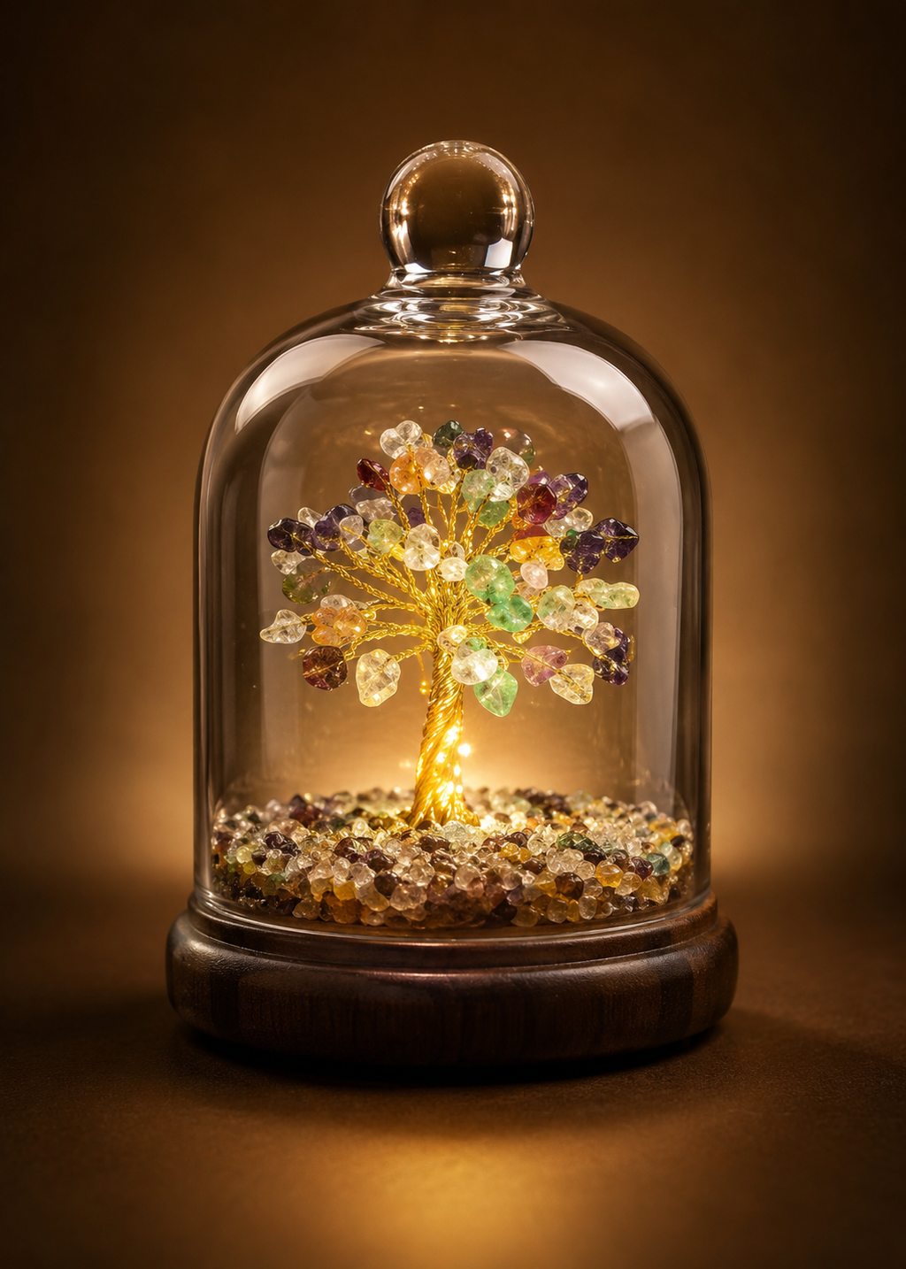 Natural Citrine Quartz Crystal Cluster