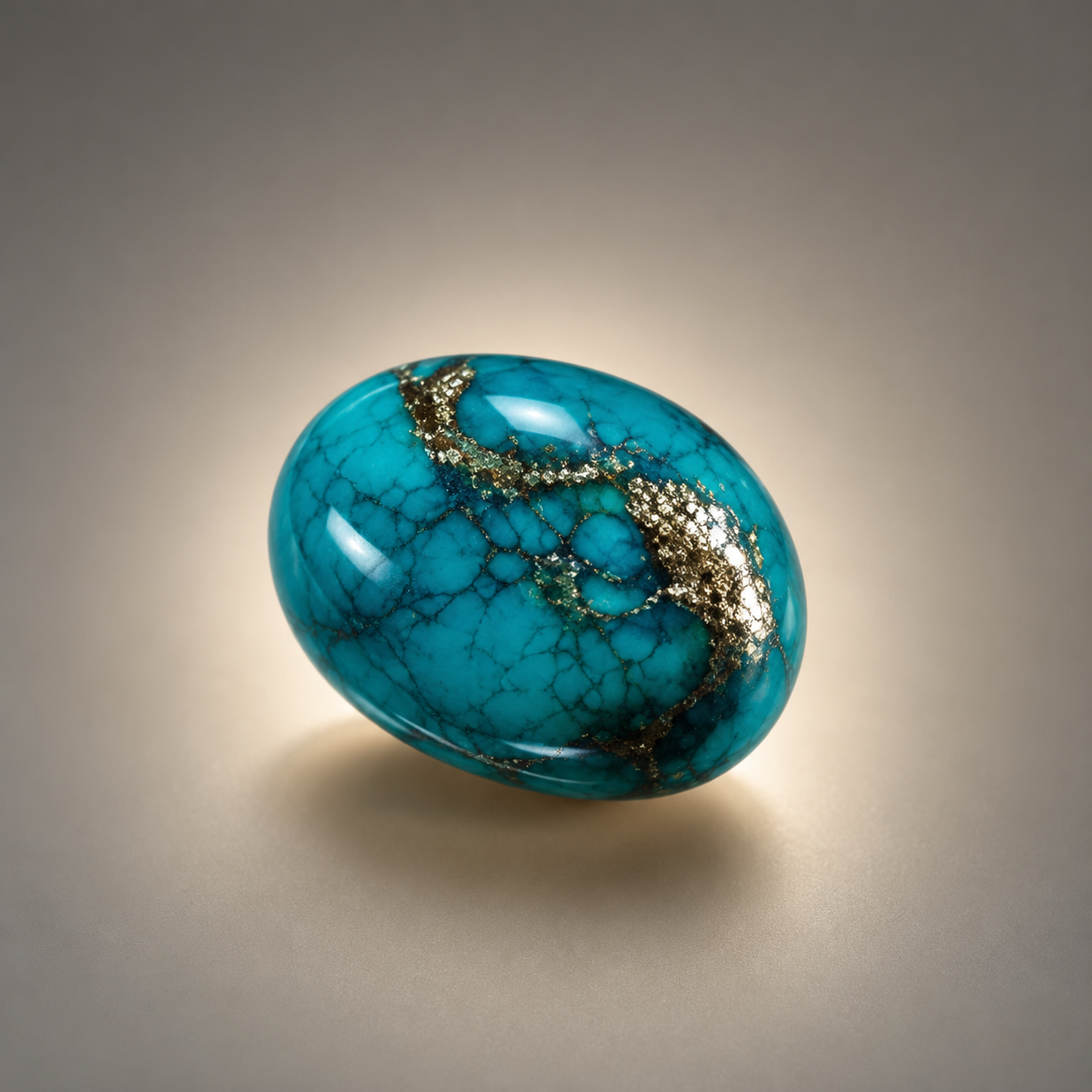Natural Irani Firoza Gemstone | Turquoise Cabochon Stone