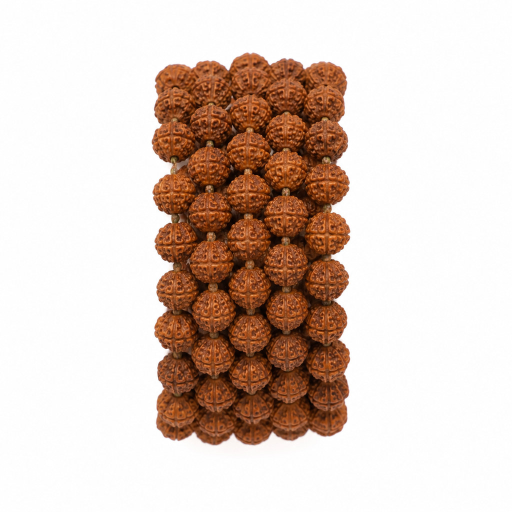 5 Mukhi Rudraksha Bracelet – Natural Panchmukhi Rudraksha Beads